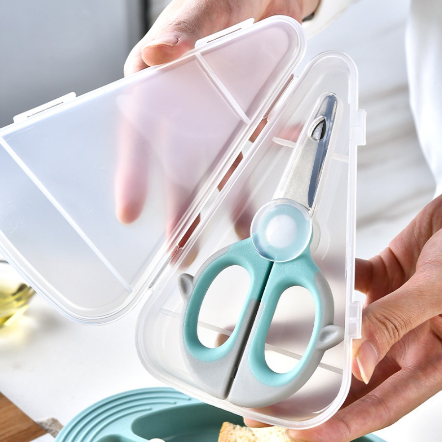 Baby Food Scissors - 補助用食品はさみ、食品はさみ、野菜はさみ、肉はさみ、エビはさみは、必須のキッチンツールです。