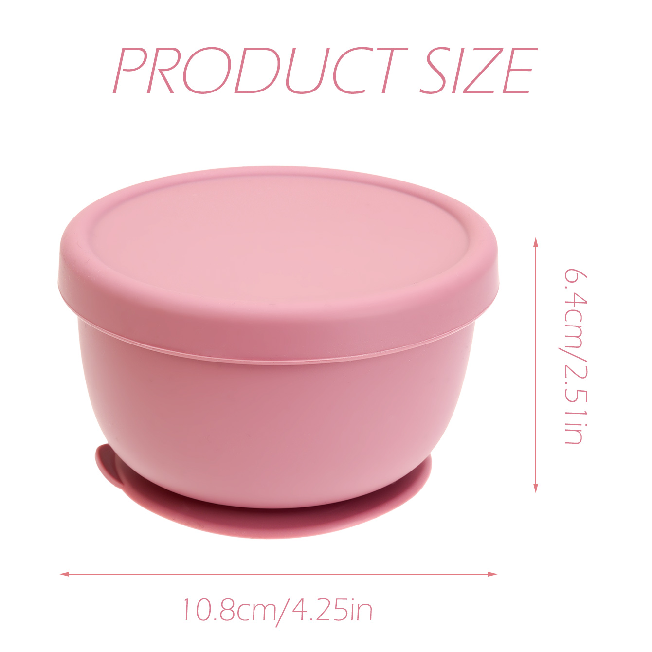 1PC シリコーンベビー給餌ボウル吸盤付きポータブル食品保存 - Baby Food Jars With Lids のレビューと価格