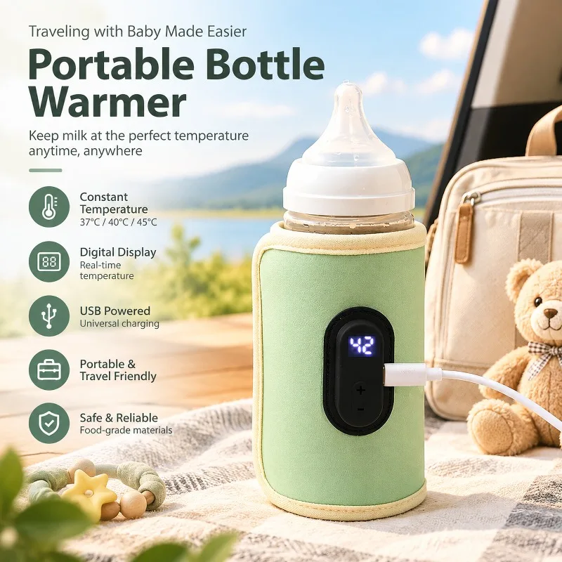 携帯用USB式哺乳瓶ウォーマー。車内や屋外での旅行に最適。授 - Baby Food Warmer のレビューと価格