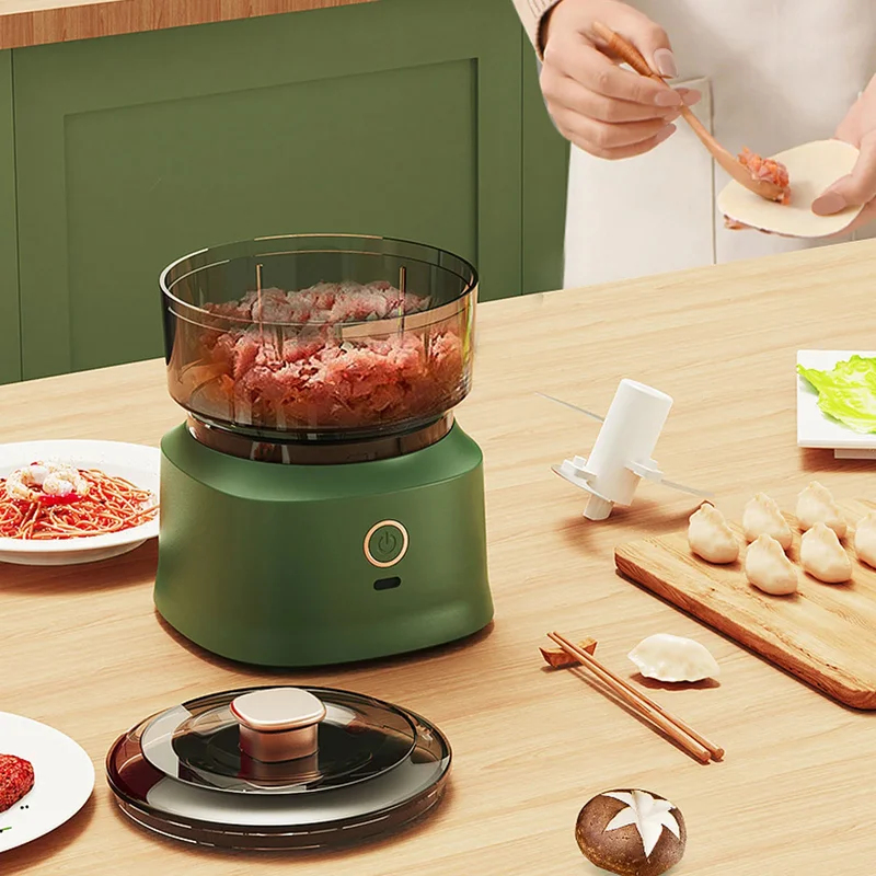 ミニミートグラインダー電動ガーリックマッシャー多機能キッチン - Baby Food Vegetables のレビューと価格