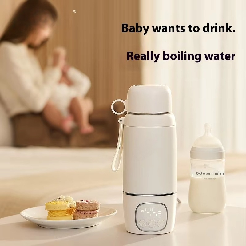 ポータブルワイヤレスサーモスタット式ケトル、高品質専用ボトル - Baby Food Warmer のレビューと価格
