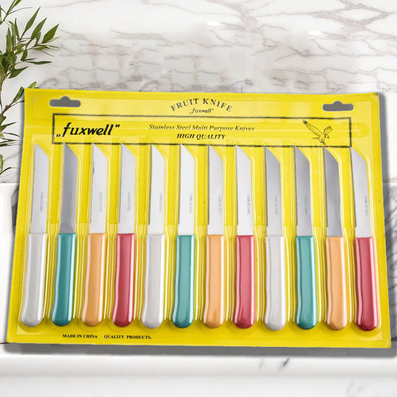 古典的な12ピースステーキナイフ、ストレートの鋸歯状刃を持つ - Baby Food Scissors のレビューと価格