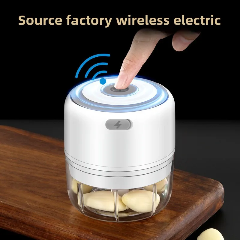 電動ミニガーリックチョッパー 100/250ML USB野菜 - Baby Food Vegetables のレビューと価格