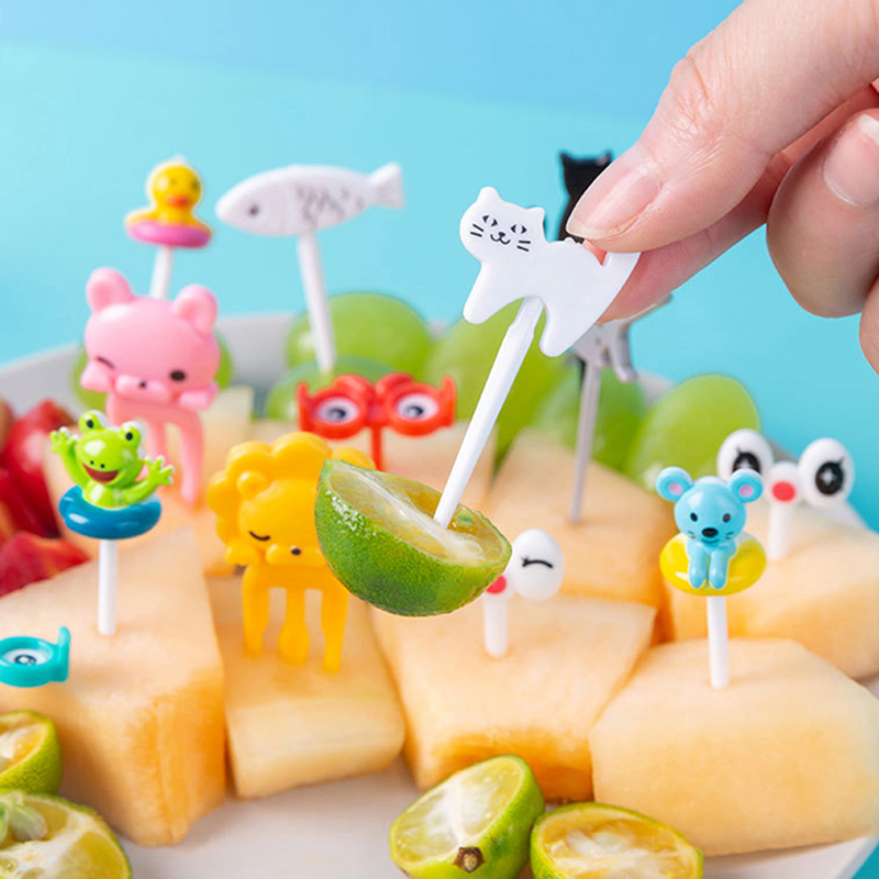 10/8/6 個弁当野菜食器かわいいミニ幼児子供フルーツフォ - Baby Food Vegetables のレビューと価格