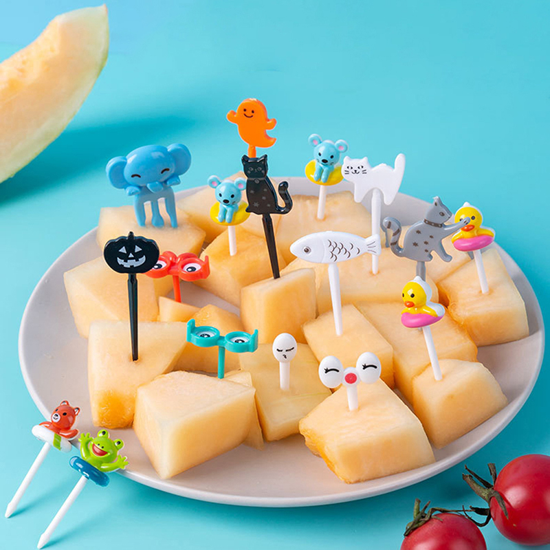 10/8/6 個弁当野菜食器かわいいミニ幼児子供フルーツフォ - Baby Food Vegetables のレビューと価格