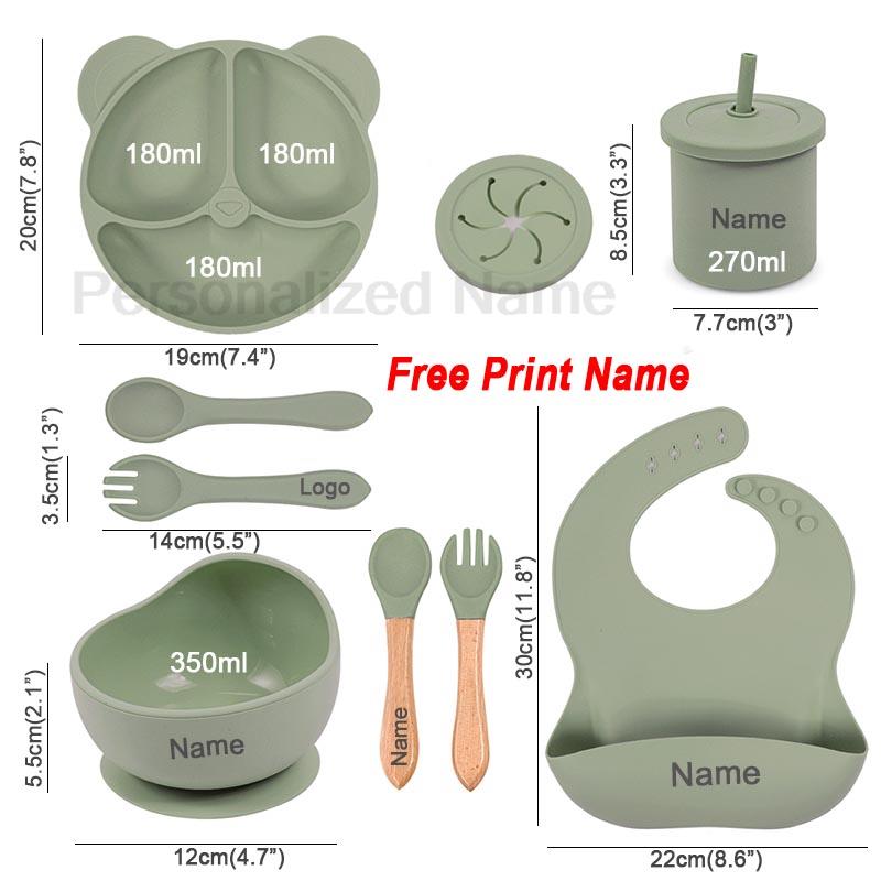 子供のためのシリコーンのクマのプレート,幼児のための給餌とス - Baby Food Menu のレビューと価格