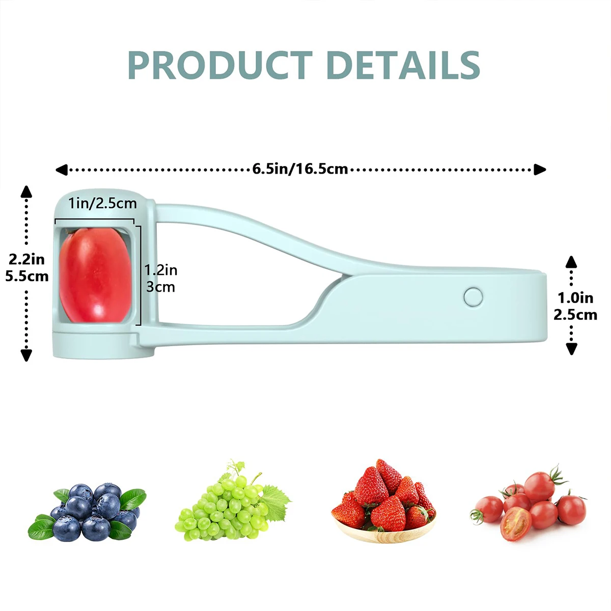 トマト＆チェリーブドウスライサー、フルーツスライサー、サラダ - Baby Food Vegetables のレビューと価格